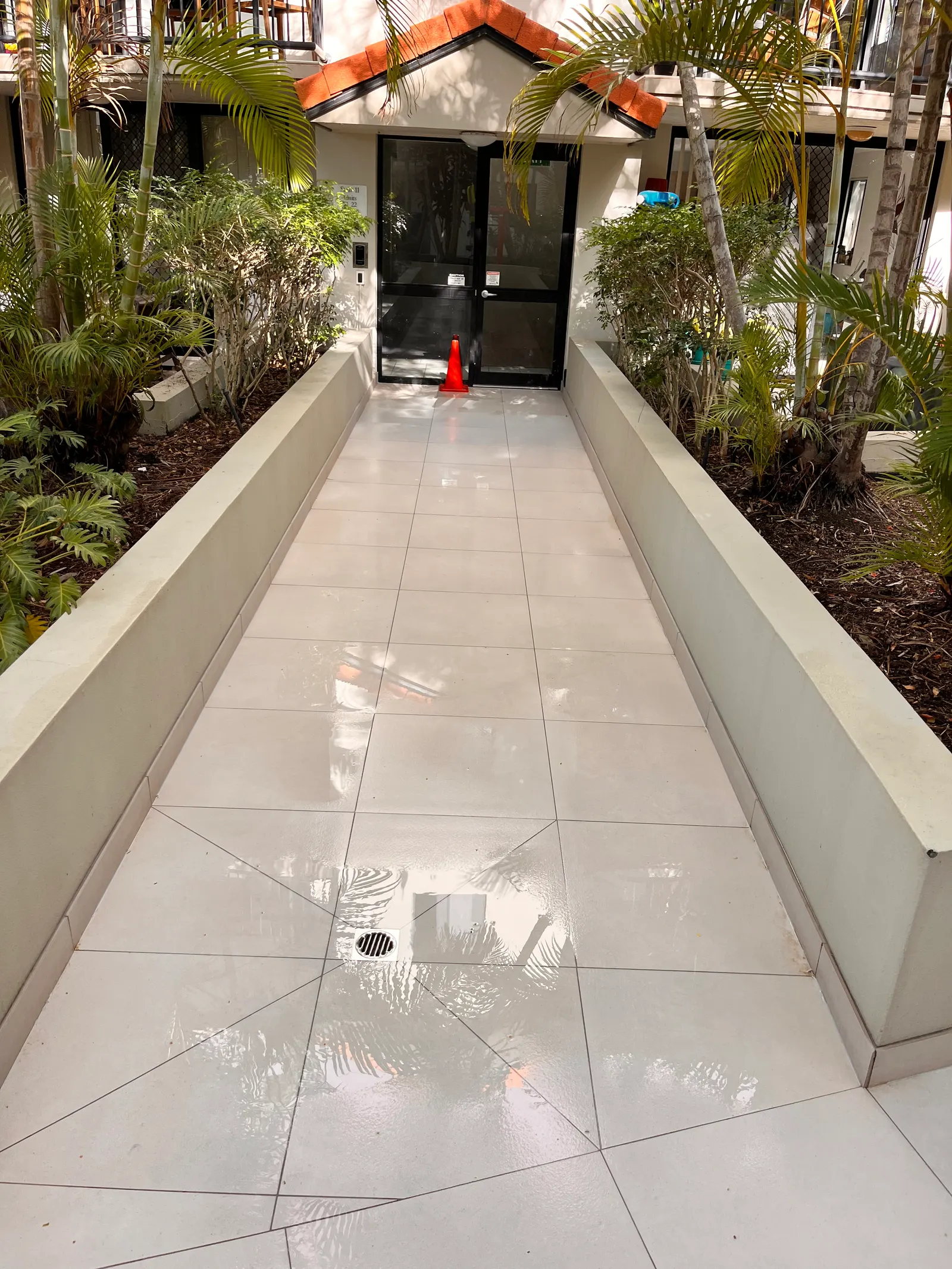 Commercial pressure washing on the Gold Coast